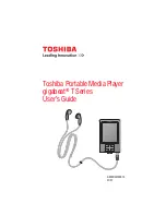 Preview for 2 page of Toshiba gigabeat T Series User Manual