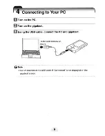 Предварительный просмотр 6 страницы Toshiba gigabeat U Series Quick Start Manual