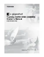 Preview for 1 page of Toshiba Gigashot GSC-R30 Owner'S Manual