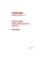 Preview for 1 page of Toshiba GMAA0020901T User Manual