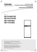 Предварительный просмотр 1 страницы Toshiba GR-TG46VPDZ Owner'S Manual