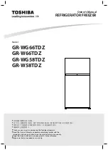 Preview for 1 page of Toshiba GR-W58TDZ Owner'S Manual