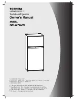 Предварительный просмотр 1 страницы Toshiba GR-W77MD Owner'S Manual