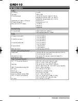 Preview for 11 page of Toshiba GRD110 Manual