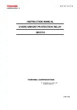 Toshiba GRE110 Instruction Manual preview