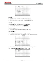 Preview for 136 page of Toshiba GRE110 Instruction Manual