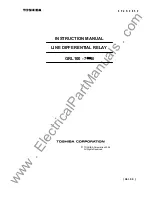 Preview for 1 page of Toshiba GRL100-701B Instruction Manual