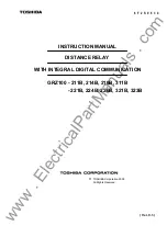 Toshiba GRZ100-211B Instruction Manual предпросмотр