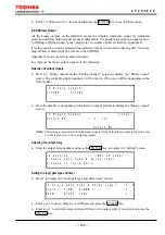 Preview for 209 page of Toshiba GRZ100 B Series Instruction Manual