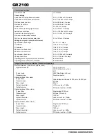 Preview for 16 page of Toshiba GRZ100 Manual