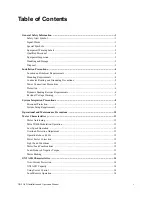 Preview for 9 page of Toshiba GX9 Installation & Operation Manual