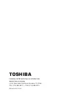 Preview for 289 page of Toshiba H9 Installation And Operation Manual