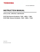 Toshiba HCV-7HA Instruction Manual preview