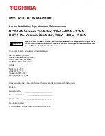 Preview for 3 page of Toshiba HCV-7HA Instruction Manual