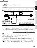 Preview for 21 page of Toshiba HD-A20KC Owner'S Manual