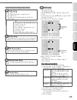 Preview for 45 page of Toshiba HD-A20KC Owner'S Manual