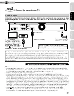 Предварительный просмотр 21 страницы Toshiba HD-A2KC Owner'S Manual