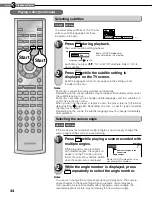 Предварительный просмотр 34 страницы Toshiba HD-A2KC Owner'S Manual