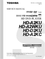 Toshiba HD-A2KC Service Manual preview