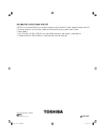 Предварительный просмотр 48 страницы Toshiba HD-A3 - HD DVD Player Owner'S Manual