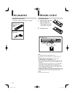 Preview for 12 page of Toshiba HD A35 - HD DVD Player Owner'S Manual