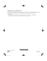 Preview for 46 page of Toshiba HD A35 - HD DVD Player Owner'S Manual