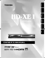 Preview for 1 page of Toshiba HD-EP10 Owner'S Manual