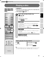 Preview for 31 page of Toshiba HD-EP10 Owner'S Manual