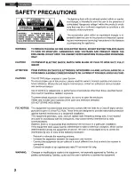 Предварительный просмотр 2 страницы Toshiba HD-XA2KN Owner'S Manual