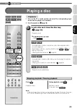 Предварительный просмотр 31 страницы Toshiba HD-XE1KY Owner'S Manual