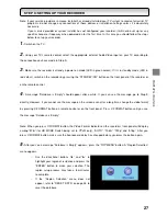 Предварительный просмотр 27 страницы Toshiba HDD-J35 Owner'S Manual