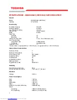 Preview for 6 page of Toshiba HDD1364 User Manual