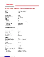 Preview for 6 page of Toshiba HDD1544 User Manual