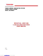 Preview for 1 page of Toshiba HDD1622 User Manual