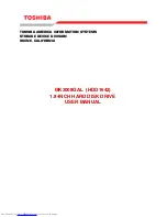 Toshiba HDD1642 User Manual предпросмотр