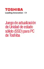 Предварительный просмотр 21 страницы Toshiba HDTS106XZSWA User Manual