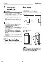 Preview for 12 page of Toshiba HFC series Installation Manual