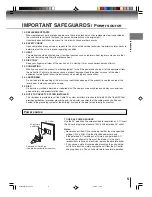 Предварительный просмотр 5 страницы Toshiba HI-FI SQPB Owner'S Manual