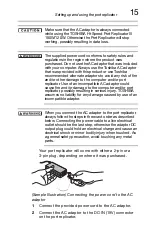 Preview for 15 page of Toshiba Hi-Speed Port Replicator III User Manual