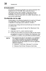 Preview for 38 page of Toshiba Hi-Speed Port Replicator III User Manual