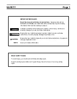 Preview for 5 page of Toshiba HV6AS Instruction Manual