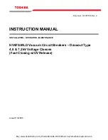 Preview for 1 page of Toshiba HV6FS-MLD Instruction Manual