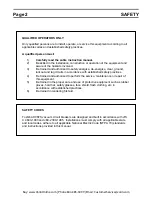 Preview for 6 page of Toshiba HV6FS-MLD Instruction Manual