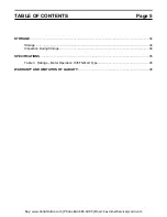 Preview for 9 page of Toshiba HV6FS-MLD Instruction Manual