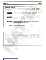 Preview for 6 page of Toshiba HVK Series Instructions Manual