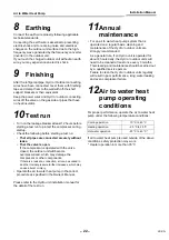 Preview for 23 page of Toshiba HWS-1105H-E Installation Manual