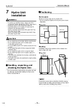 Предварительный просмотр 14 страницы Toshiba HWS-1405XWHM3-E Installation Manual