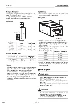 Предварительный просмотр 16 страницы Toshiba HWS-1405XWHM3-E Installation Manual