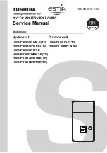 Preview for 1 page of Toshiba HWS-P1105HR-E Service Manual