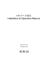 Preview for 2 page of Toshiba HX7+ ASD Installation & Operation Manual